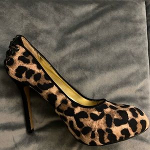 Leopard Print Heels